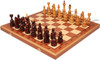 Debiut Folding Chess Set - Brown