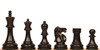 Reykjavik Series Chess Set Ebonized & Boxwood Pieces with Black & Ash Burl Board - 3.25" King