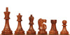 Reykjavik Series Chess Set with Golden Rosewood & Boxwood Pieces- 3.25" King