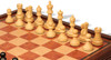 Reykjavik Series Chess Set Ebonized & Boxwood Pieces with Elm Burl & Bird's-Eye Maple Chess Case - 3.75" King