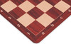 Rosewood & Maple Floppy Mouse Pad Chess Board - 2.25" Squares