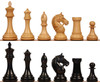 Llamrei Staunton Chess Set with Ebony & Boxwood Pieces - 4.25" King