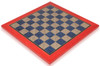 Civil War Blue & Gray High Gloss Deluxe Chess Board - 2.375" Squares