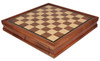 Imperfect Deluxe Two-Drawer Walnut Chess Case - 2" Squares