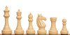 Khan's Stallion Carry-All Plastic Chess Set - Black & Ivory Pieces with Vinyl Rollup Board - Red