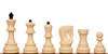 Zagreb Series Plastic Chess Set - Black & Ivory Pieces with Vinyl Rollup Board - Red