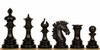 Wellington Staunton Chess Set Ebony Pieces 4.25" King