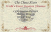 Cyrus Staunton Chess Set Ebony and Boxwood Pieces 4.4" King Certificate Cyrus Staunton Chess Set Ebony and Boxwood Pieces 4.4" King Certificate