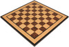 Imperfect Walnut Burl & Bird's-Eye Maple Black Border Chess Board - 2.125" Squares