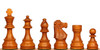 French Lardy Staunton Chess Set Ebonized & Aged Boxwood Pieces with Classic Walnut Board & Box - 3.75" King