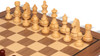 Staunton Chess Set Walnut Stained & Natural Pieces Whites
