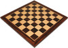 Standard Macassar Ebony & Maple Chess Board - 1.5" Squares