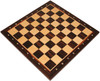 Standard Macassar Ebony & Maple Notated Chess Board - 1.75" Squares