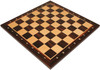 Standard Macassar Ebony & Maple Notated Chess Board - 2" Squares
