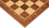 Standard Walnut & Maple Notated Chess Board - 1.5" Squares