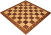 Standard Walnut & Maple Notated Chess Board - 1.75" Squares