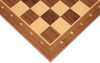 Standard Walnut & Maple Notated Chess Board - 1.75" Squares
