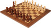 Standard Staunton Chess Set Walnut & Natural Pieces with Standard Walnut Board - 3.5" King