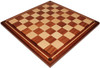 Mission Craft Sapele Mahogany & Maple Solid Wood Chess Board - 2.25" Squares