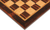 Macassar Ebony & Bird's-Eye Maple Prestige Chess Board – 2.125" Squares