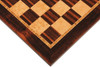Parker Staunton Chess Set - Ebonized & Boxwood Pieces - Macassar & Bird's-Eye Maple Chess Board & Box - 3.75" King