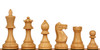 Parker Staunton Chess Set - Ebonized & Boxwood Pieces - Macassar & Bird's-Eye Maple Chess Board & Box - 3.25" King