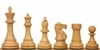 British Staunton Chess Set - Ebony & Boxwood Pieces - Macassar & Bird's-Eye Maple Chess Board - 4" King