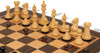 New Exclusive Series Chess Set - Ebony & Boxwood Pieces - Macassar & Bird's-Eye Maple Chess Board - 4" King