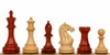 Fierce Knight Staunton Chess Set Padauk and Boxwood Pieces 3" King