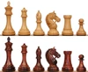 Imperfect Llamrei Series Chess Set - Rosewood & Boxwood Pieces - 4.25" King