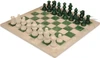 Scali Alabaster Chess Set - Green & White - 15"
