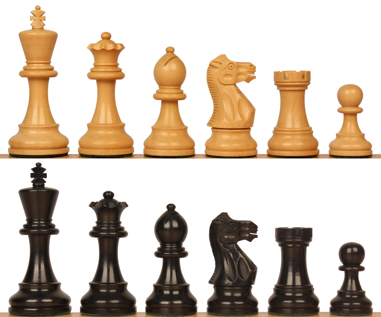 Parker Staunton Chess Set in Rosewood & Boxwood - 3.75