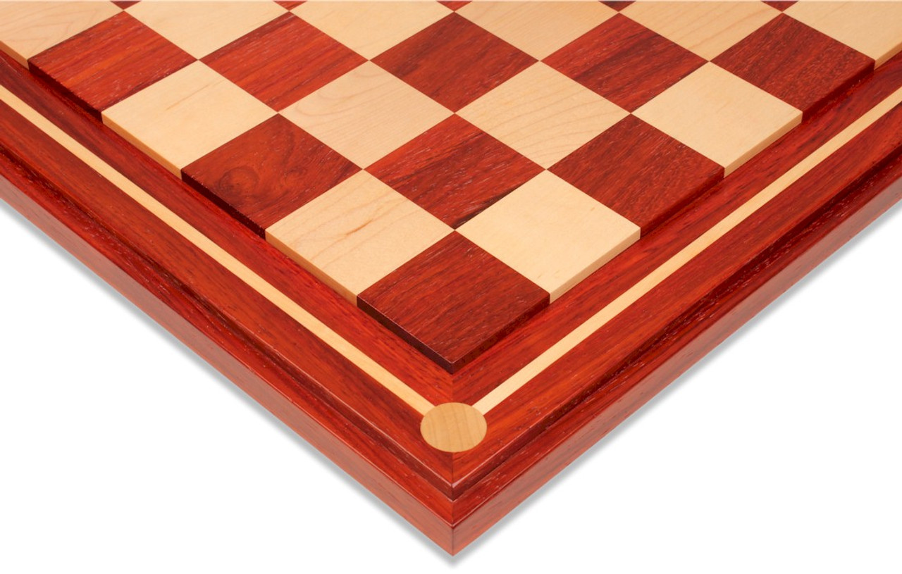 Archbishop & Chancellor ,Capablanca Chess Game,The Parker Bridle Series ,  Boxwood & Padauk , 4.25 King with 2.25 Square Collector Series 10x10  Chess