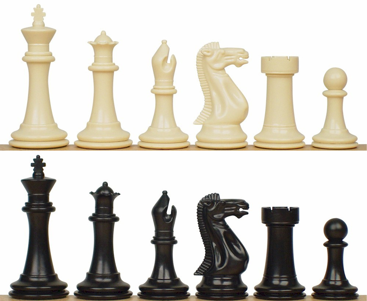 6 inch King of Chess Wood Chess Pieces (with 2 extra Queens