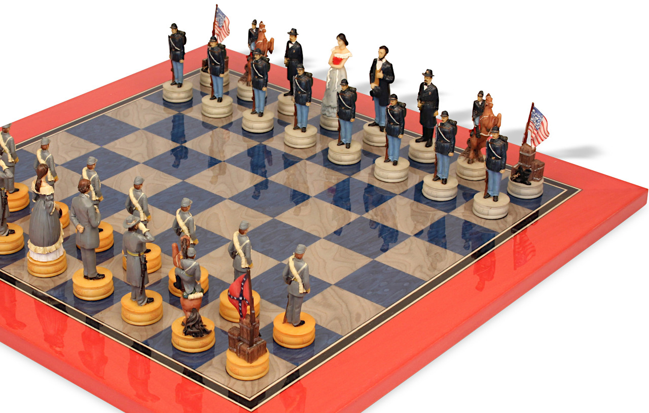 CHESS 4 - Ready for War Game Play Family Friends Gift Party Night Chess Set