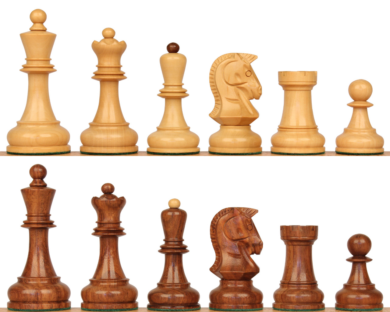 Traditional Orawa folk style chess set - With Wooden Love