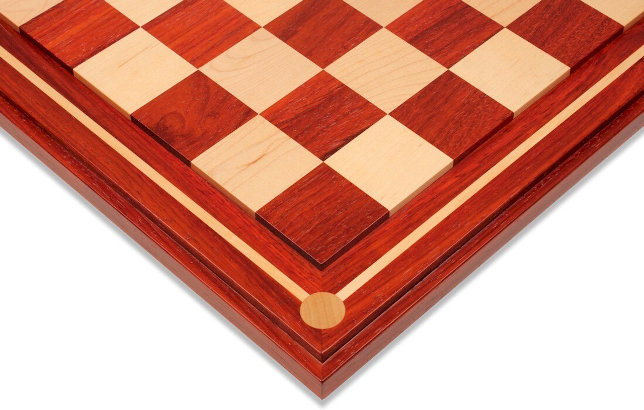 Deluxe Old Club Staunton Chess Set Padauk & Boxwood Pieces with Mission  Craft Padauk Chess Board - 3.75 King - The Chess Store