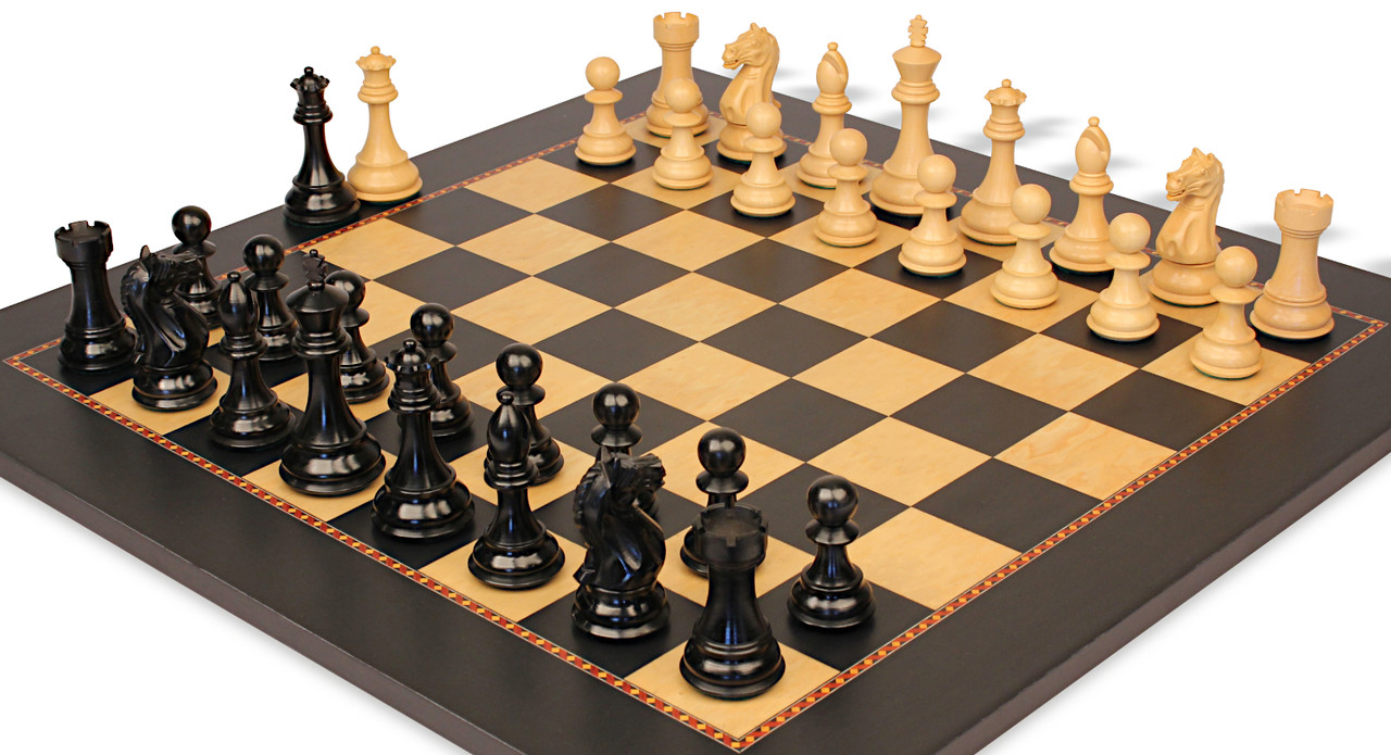 Wooden Chess Only 32 Standard Championship Staunton Wooden Chess 10 Cm  Crown Prince Object Pouch Leather Chess Board