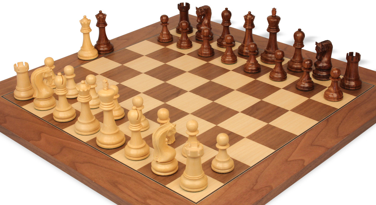 Cb games Wooden Chess Set Golden