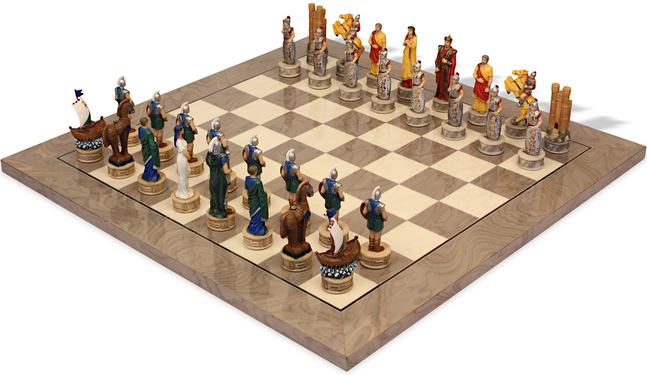 Cole & Grey 2 Player Metal Chess