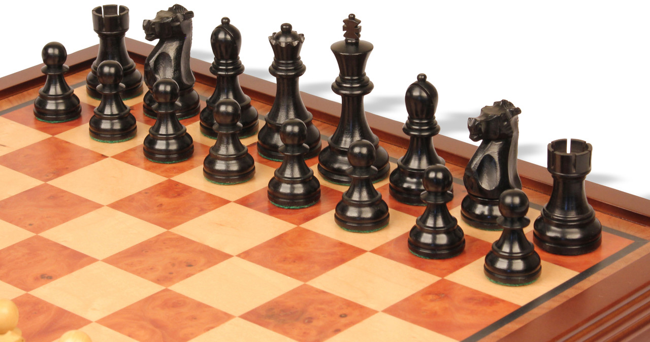 うこ様 MUSE de Deuxieme Classe CHESS Wenge Deluxe Chess with Staunton Europe n.5 Pieces