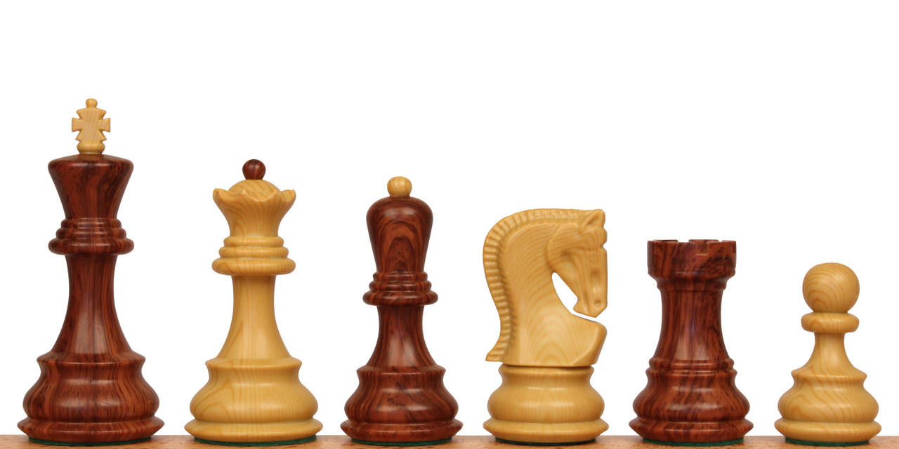 Zagreb Series WoodTek™ Double‑Weighted Plastic Chess Set – 3.75