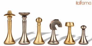 Modern Solid Brass Chess Set By Italfama In this article, we learn about all of the pieces—specifically, where they are placed when a game begins, how they move, and how they are valued.