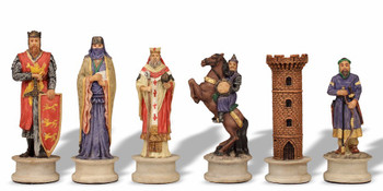 Large Crusades Iii Theme Chess Set