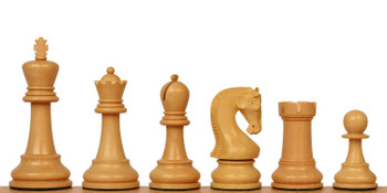 Leningrad Staunton Chess Set with Rosewood & Boxwood Pieces - King