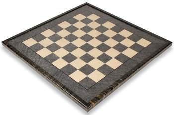 Gray & Erable Chess Board with Variegated Frame - 2.375"