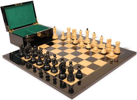 ■新品■ Arc of CHESS 全アルバム六枚セット Zagreb Series Chess Set - Ebony & Boxwood Pieces - Black & Ash