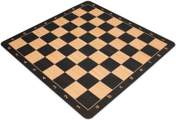 Macassar Ebony & Maple Floppy Mouse Pad Chess Board - Squares