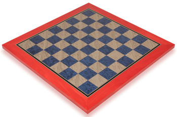 Civil War Blue & Gray High Gloss Deluxe Chess Board - 1.75" Squares