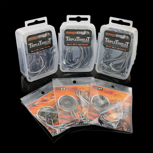 Catfish Hooks  Whisker Seeker Tackle